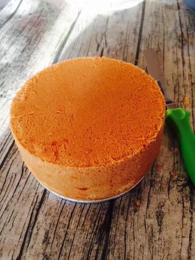 戚风蛋糕8寸 后蛋法