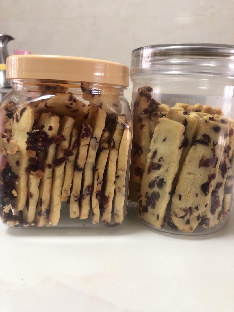 无糖蔓越莓饼干