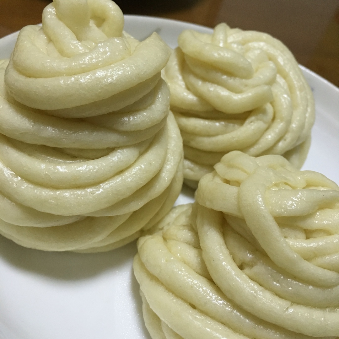 浪花朵朵开做的螺旋银丝卷