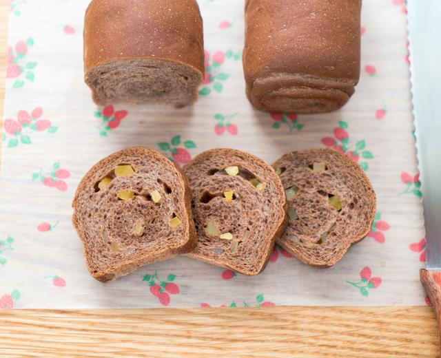 巧克力芒果丁面包的做法