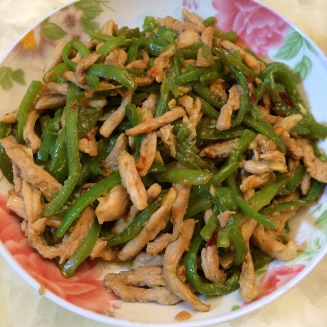 青椒肉丝