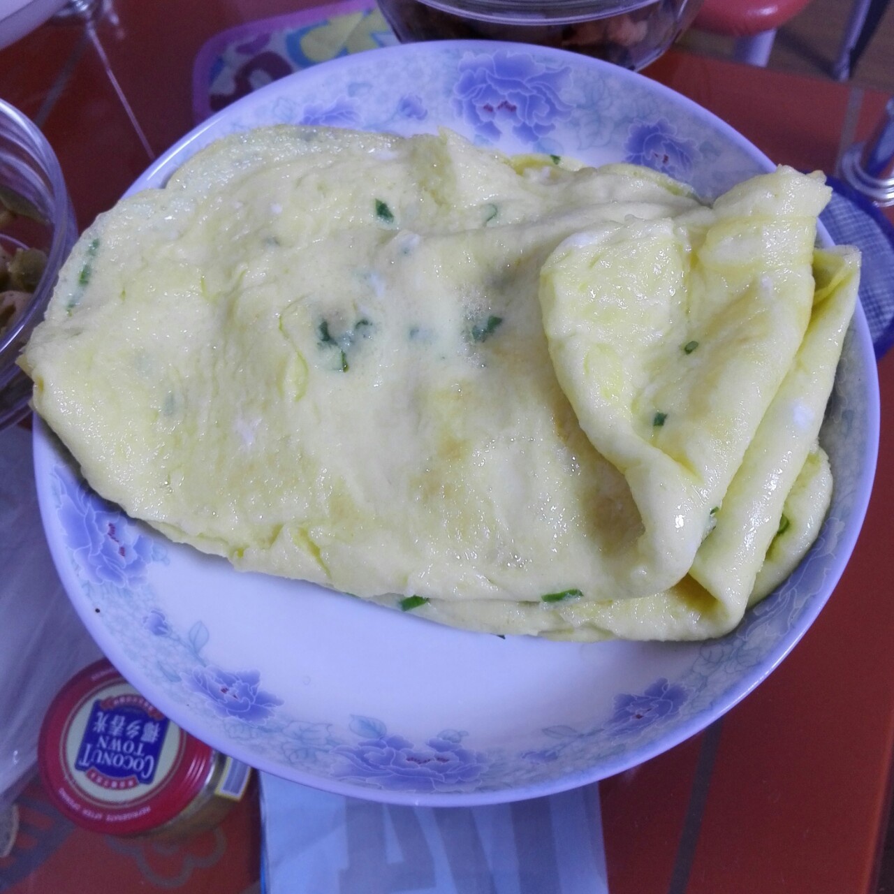 葱花鸡蛋饼