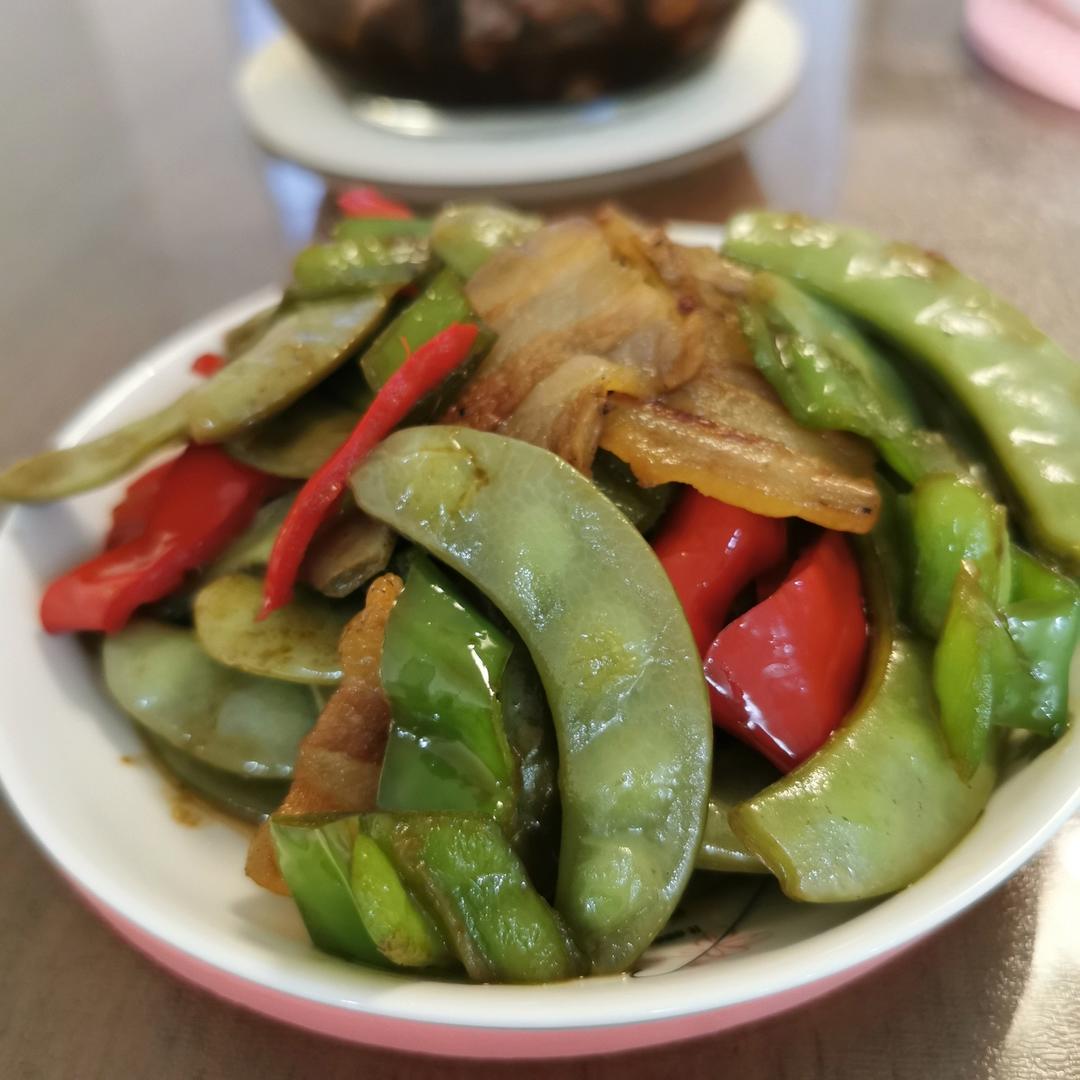 下饭神器 扁豆炒肉
