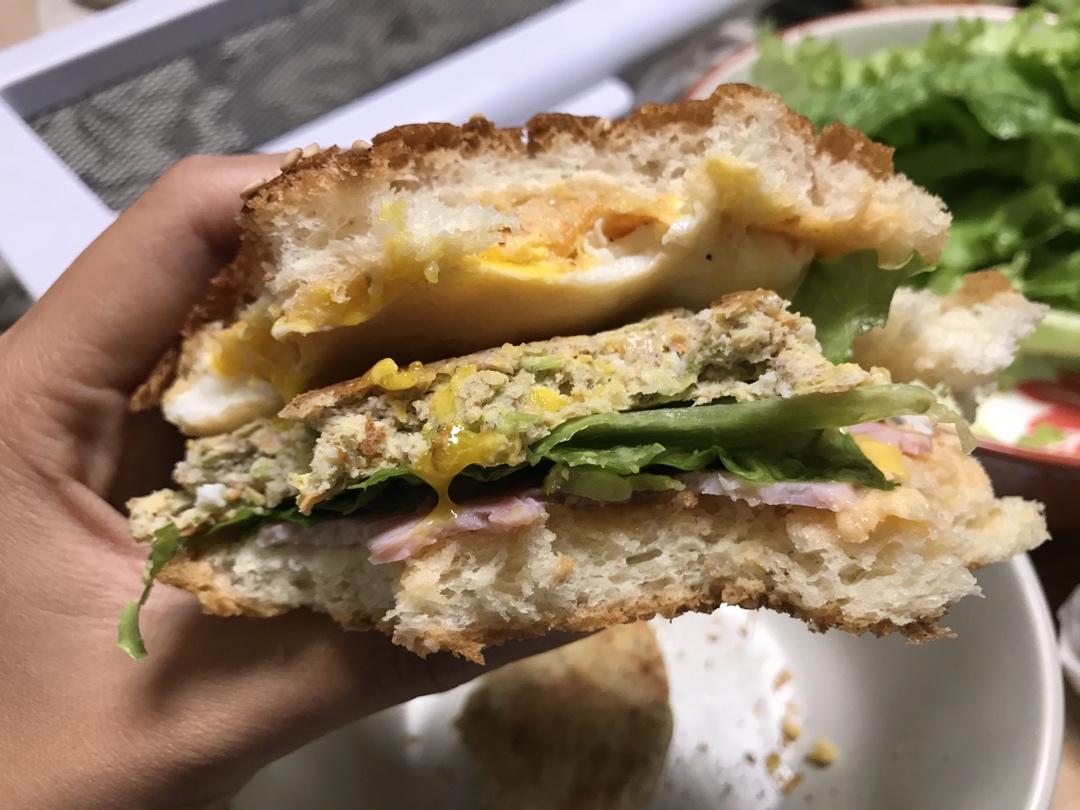 汉堡（基础汉堡胚做法）