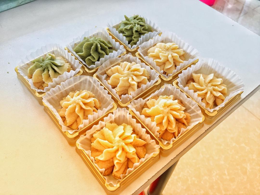 被业界猜了很久的网红牛油小花曲奇配方，酥的掉渣