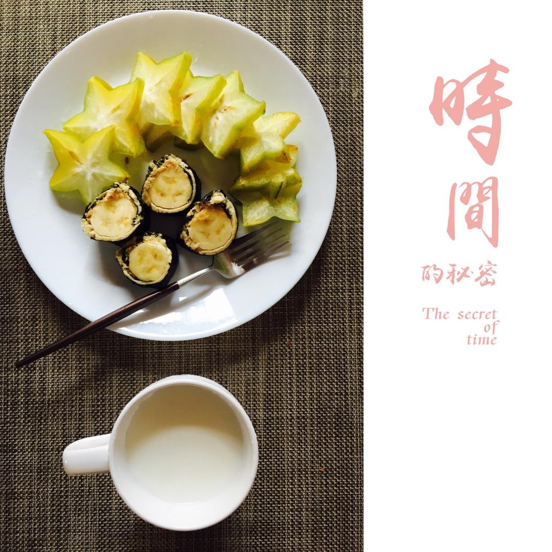 海苔肉松土司卷