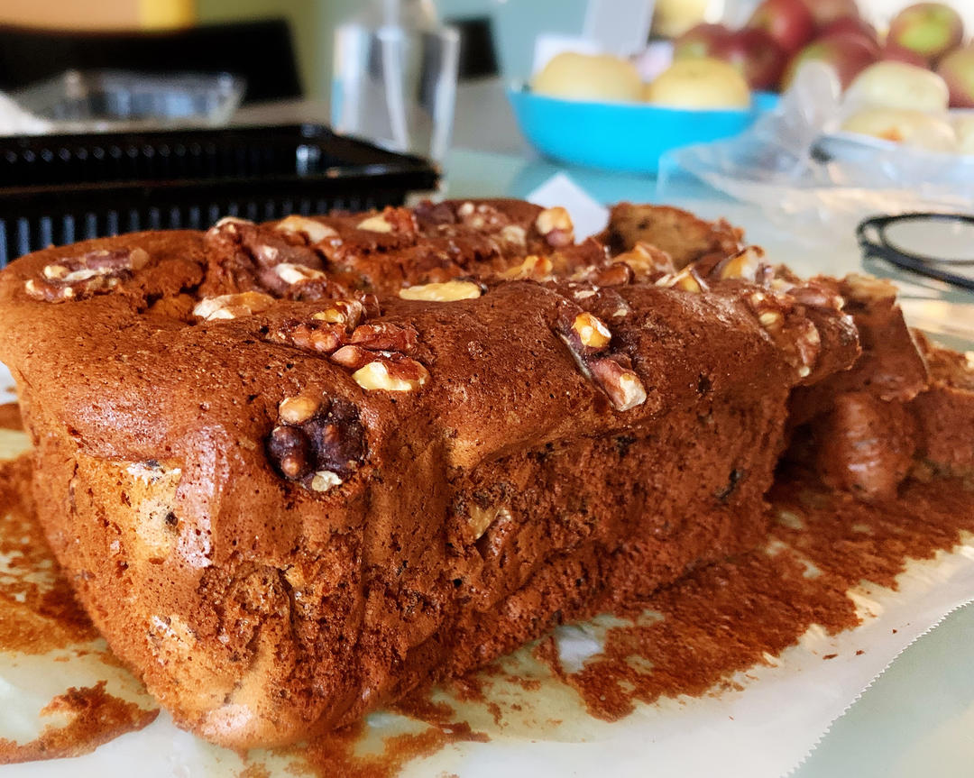 超级松软的核桃枣泥蛋糕