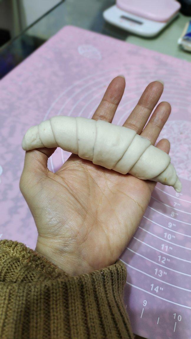 日式盐面包 日式盐可颂-（含整形小视频）