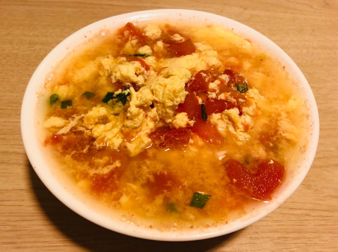 西红柿鸡蛋汤
