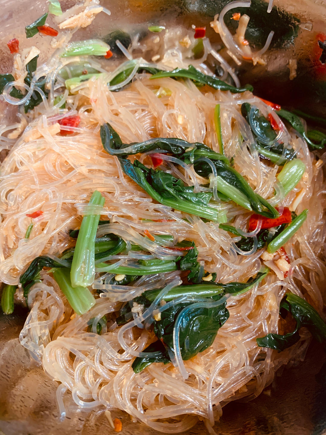 简易版凉拌粉丝