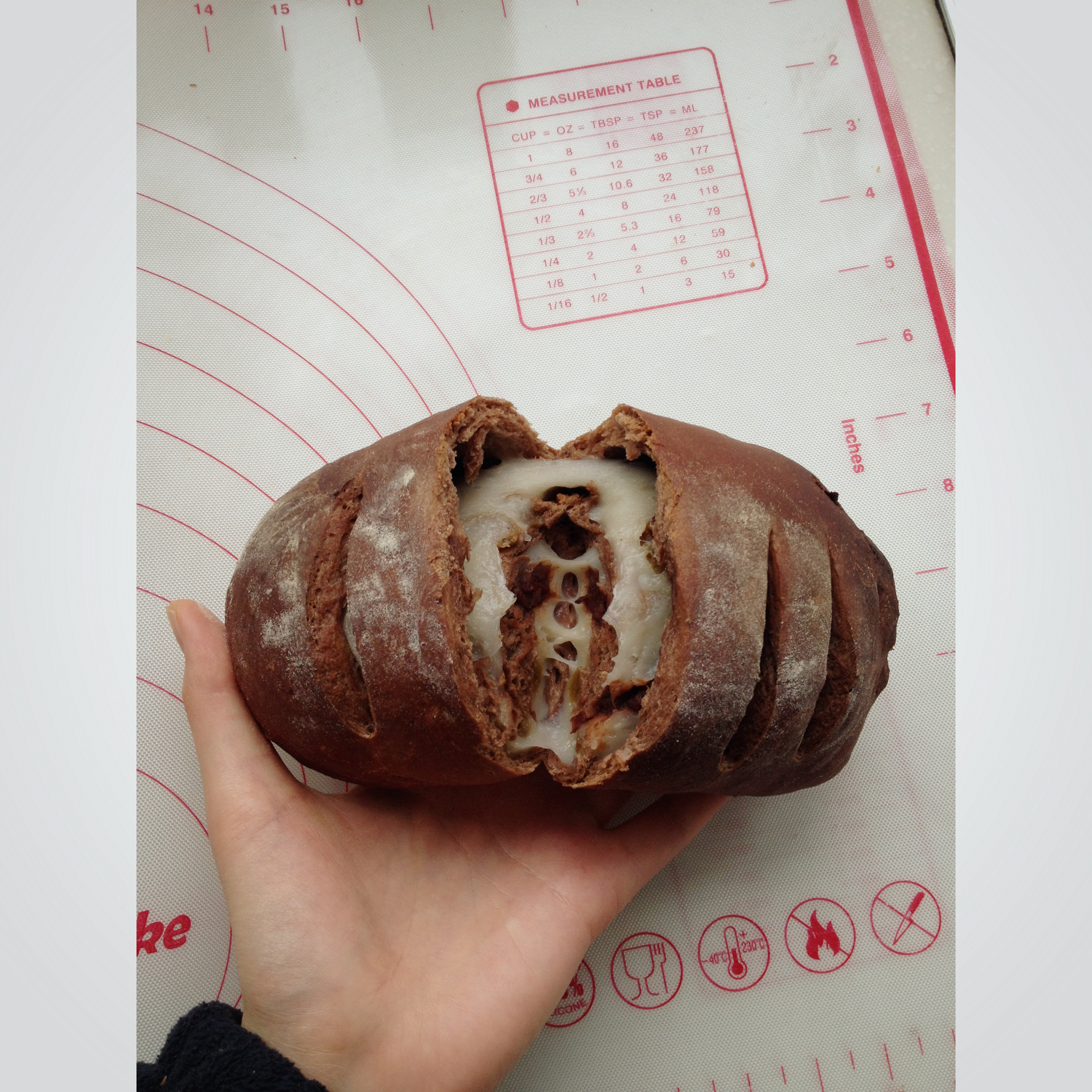 麻薯夹心可可（抹茶）软欧