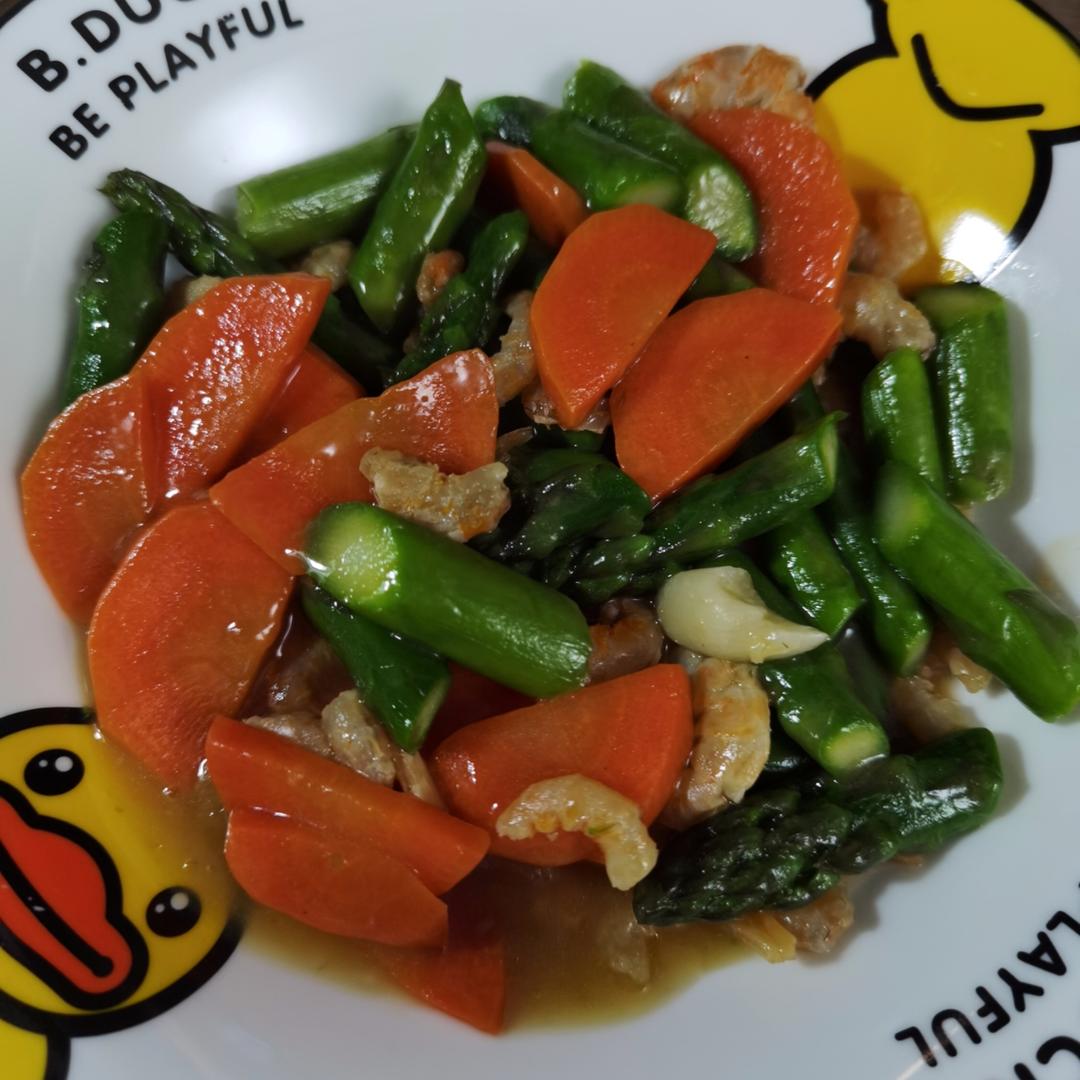 虾仁芦笋（清甜如初夏）