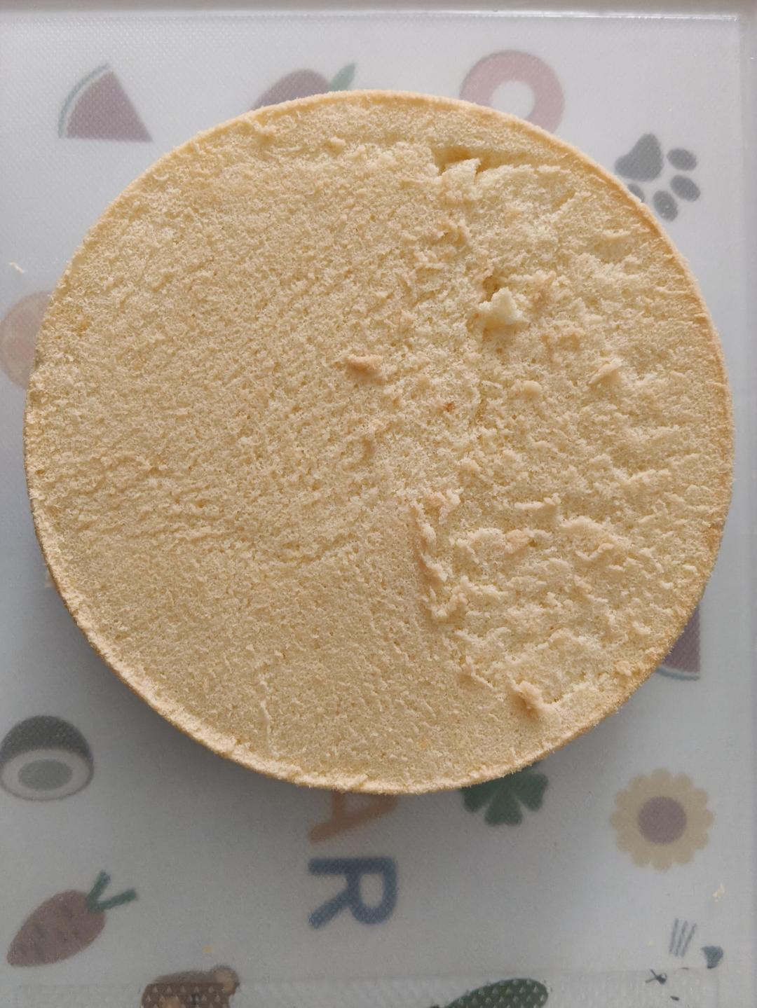 零失败戚风蒸蛋糕（8寸）可做蛋糕胚（另附红丝绒蒸蛋糕做法）