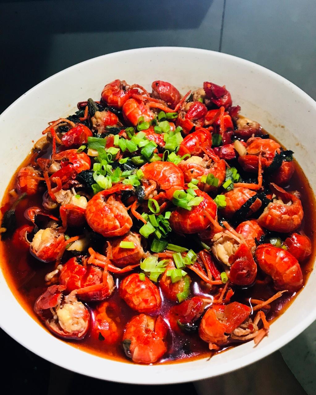 开心猫麻麻做的5种口味小龙虾