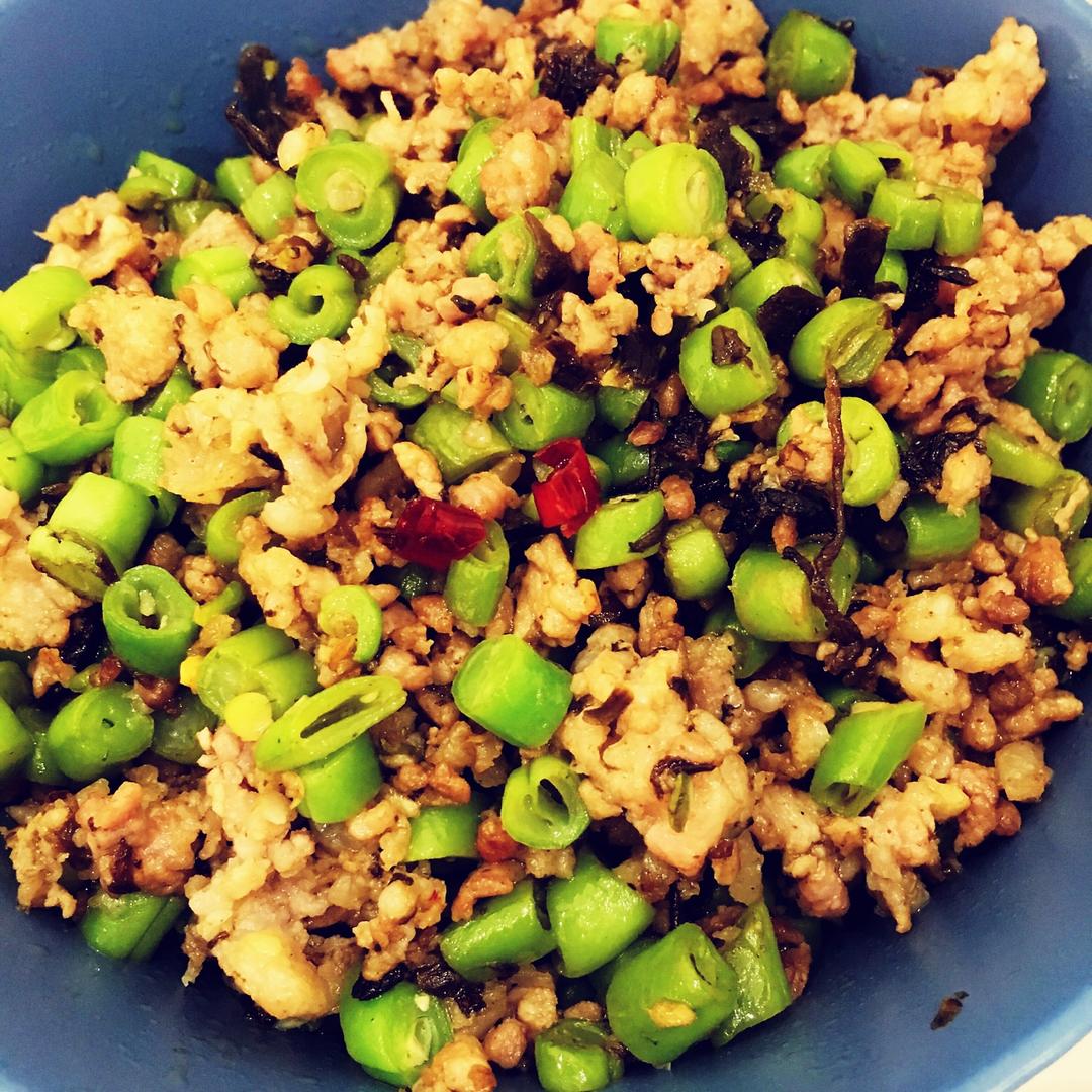 四季豆肉末橄榄菜