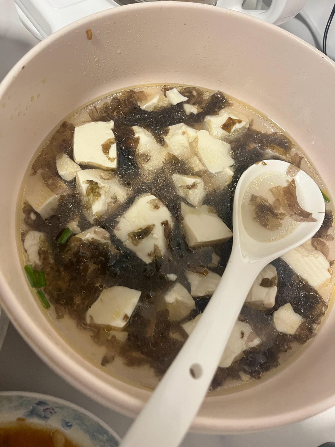 紫菜豆腐汤