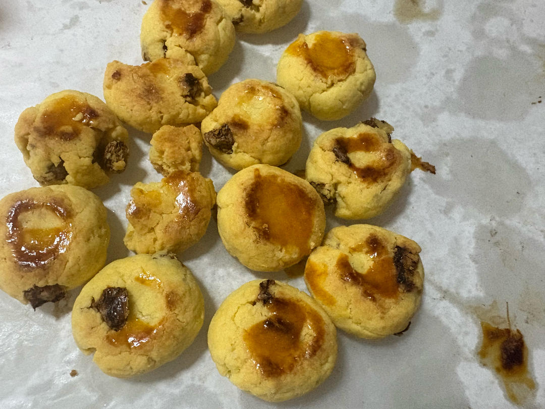 又香又酥的提子奶酥球
