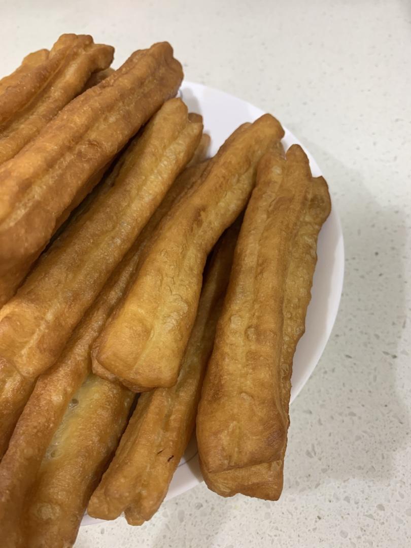 炸油饼、糖油饼