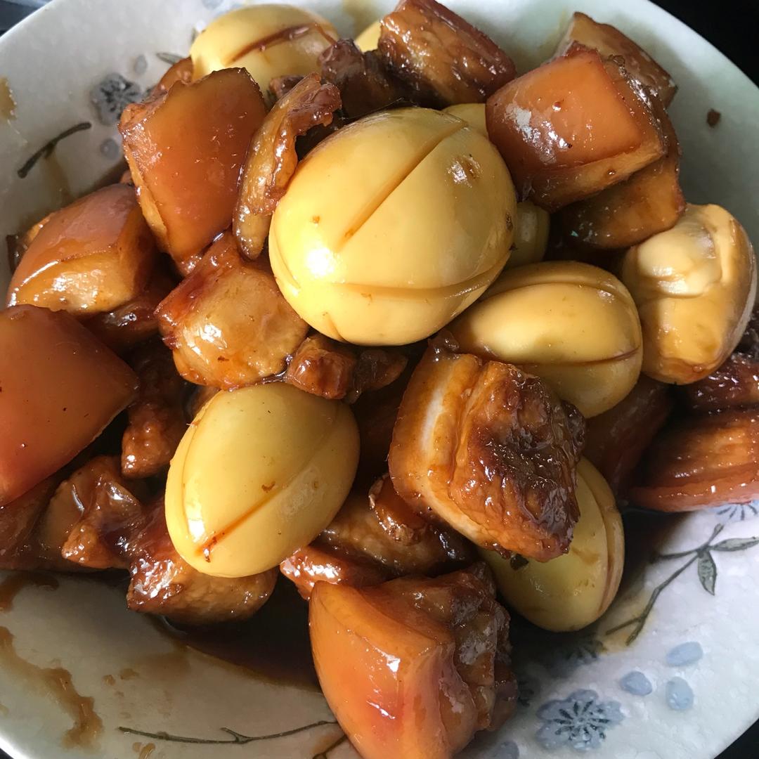 上海红烧肉：红烧肉加鸡蛋，上海人的吃法赞！