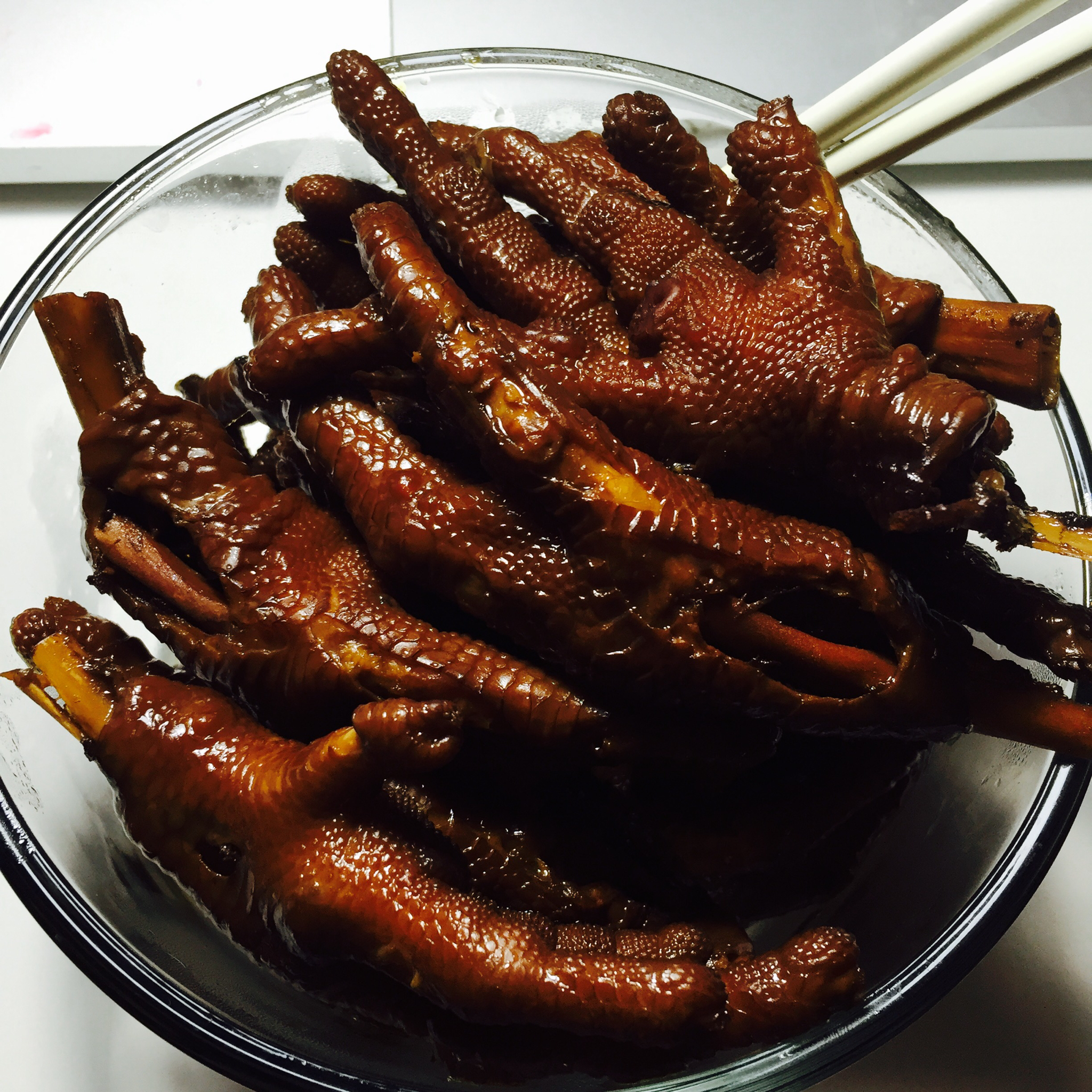 卤鸡脚