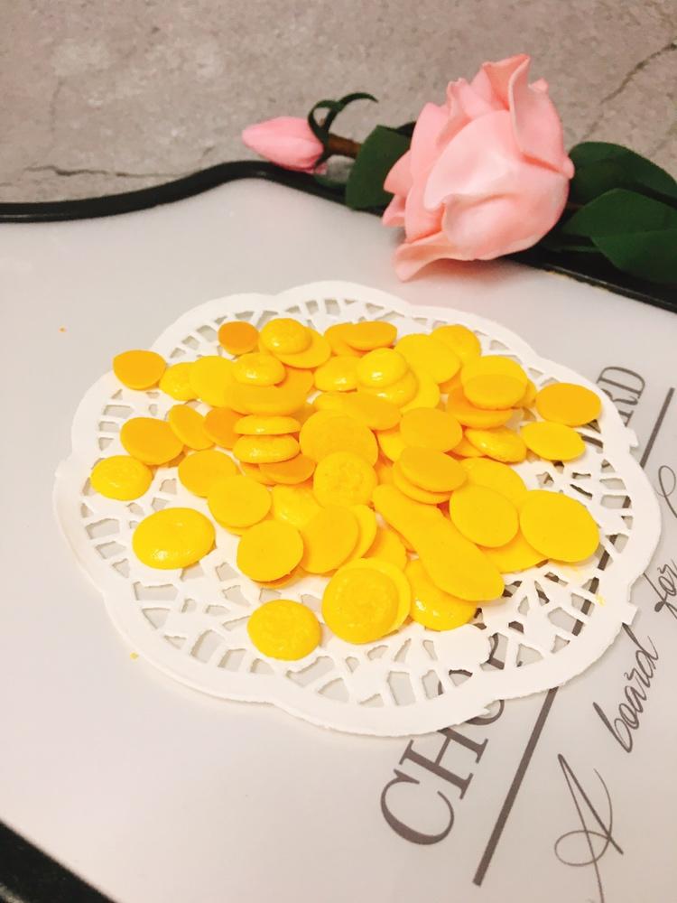 平底锅版蛋黄溶豆的做法