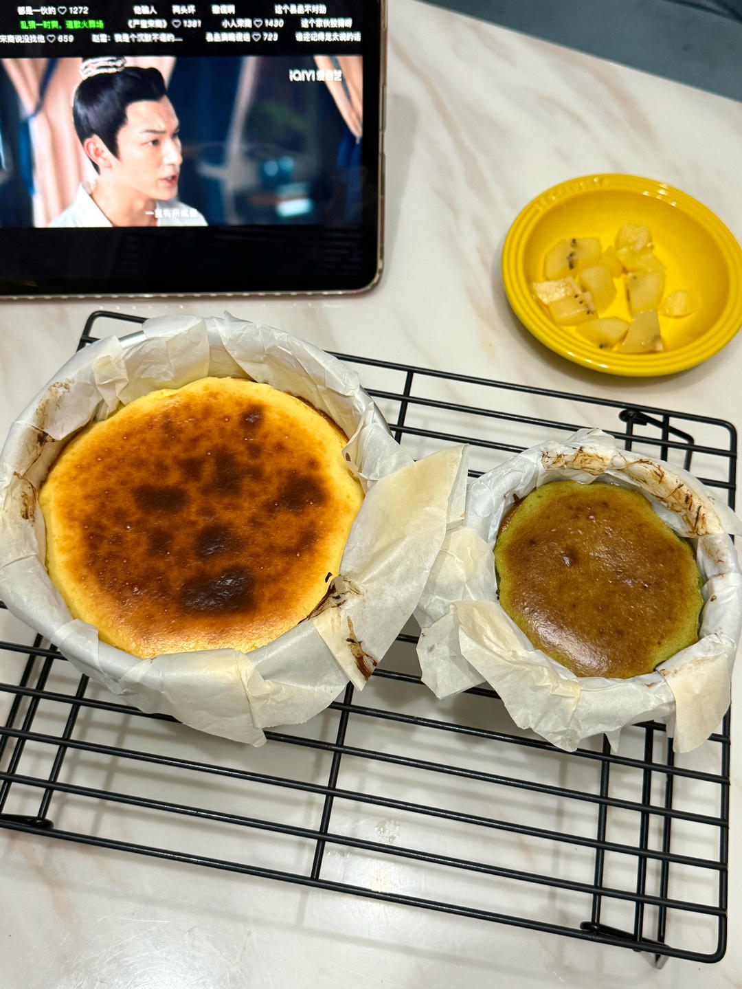 巴斯克芝士蛋糕『最简单的蛋糕』零失败🔥芝士控