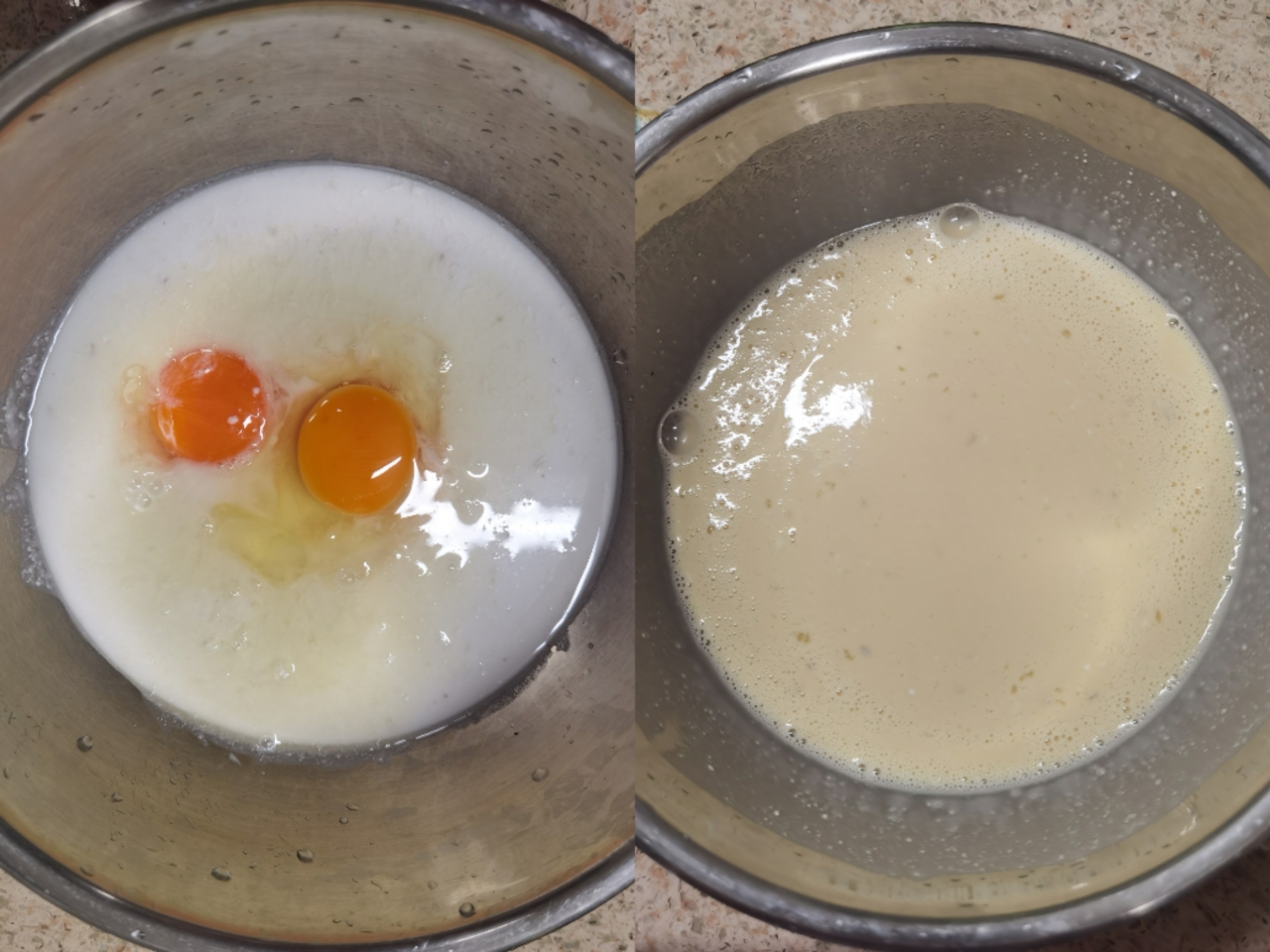 🔥红薯粉的不同吃法❗️红薯蛋皮蒸肉卷的做法 步骤2