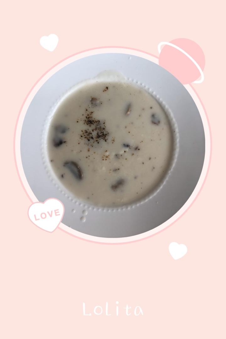 奶油蘑菇汤（完美比例版）