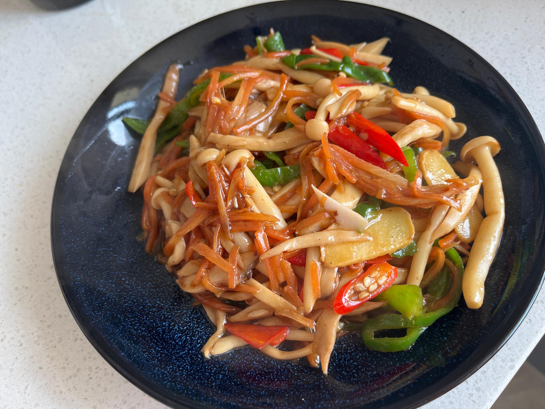素炒鸡腿菇（厨房小白也能轻松驾驭）