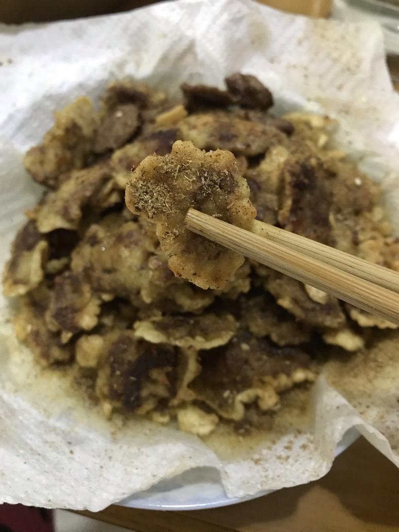 香辣可口的——油炸小羊肉串