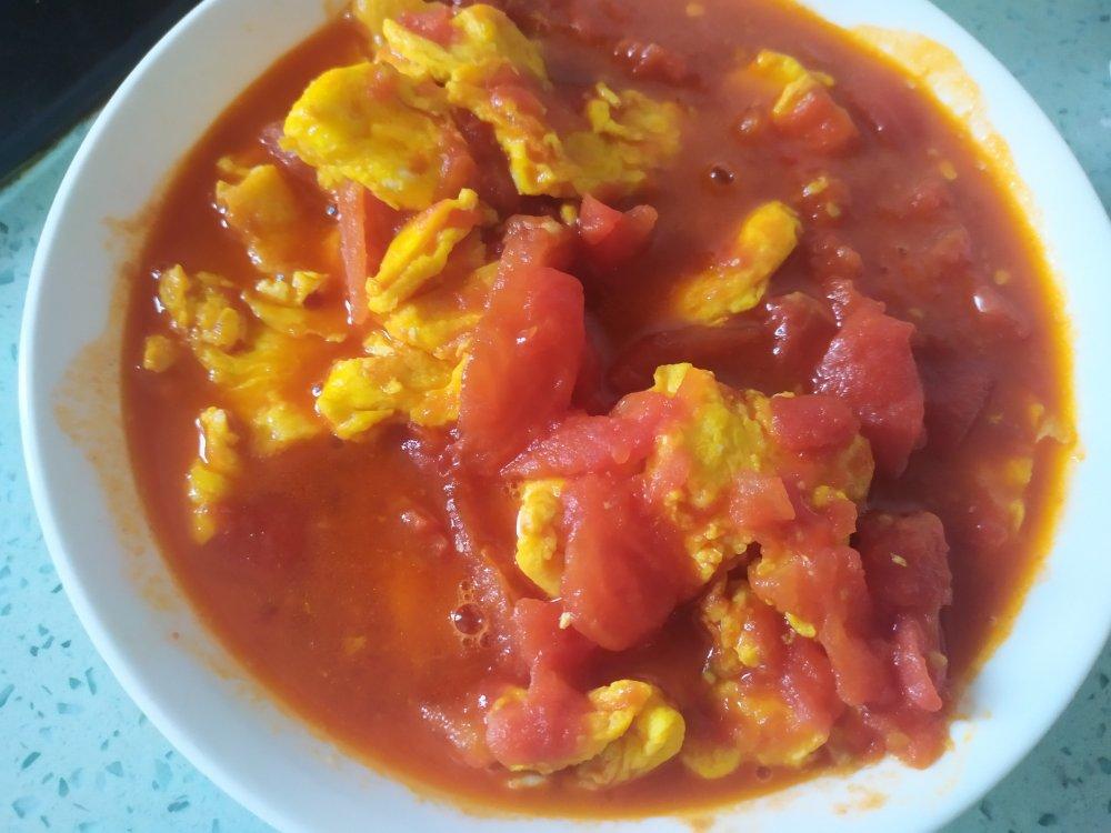 超嫩滑的番茄炒蛋