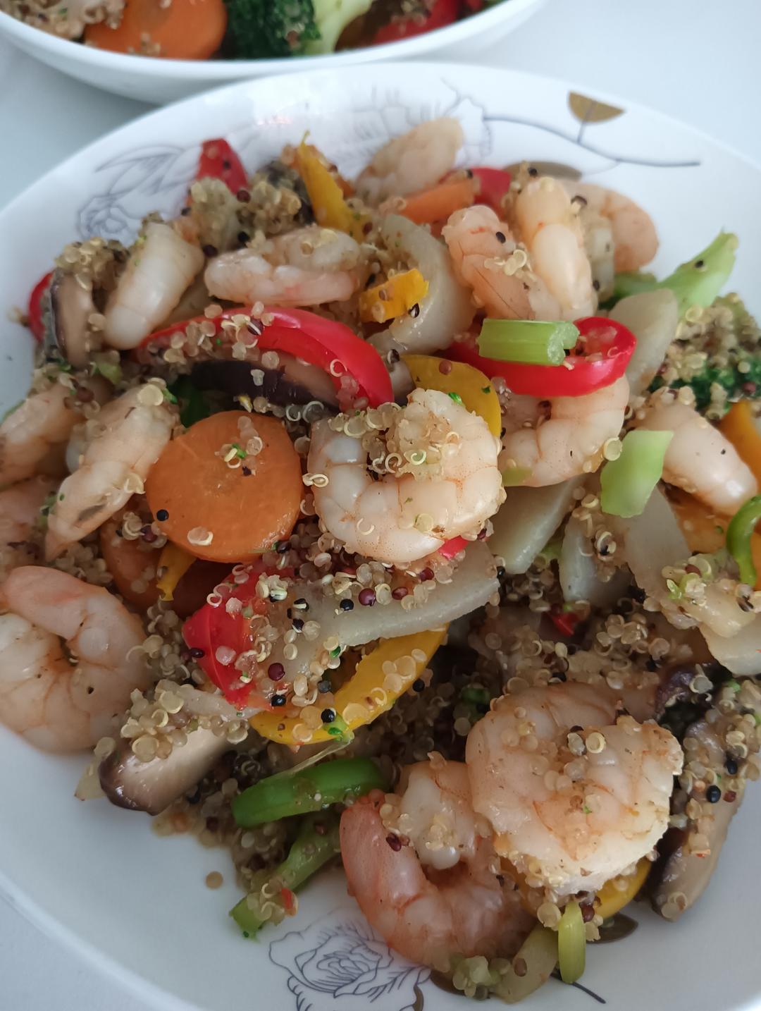 藜麦海鲜饭