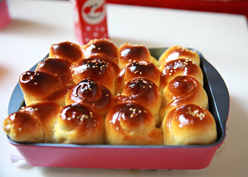名字叫馒头的蜂蜜面包！