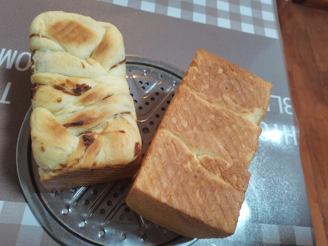 千层豆沙吐司