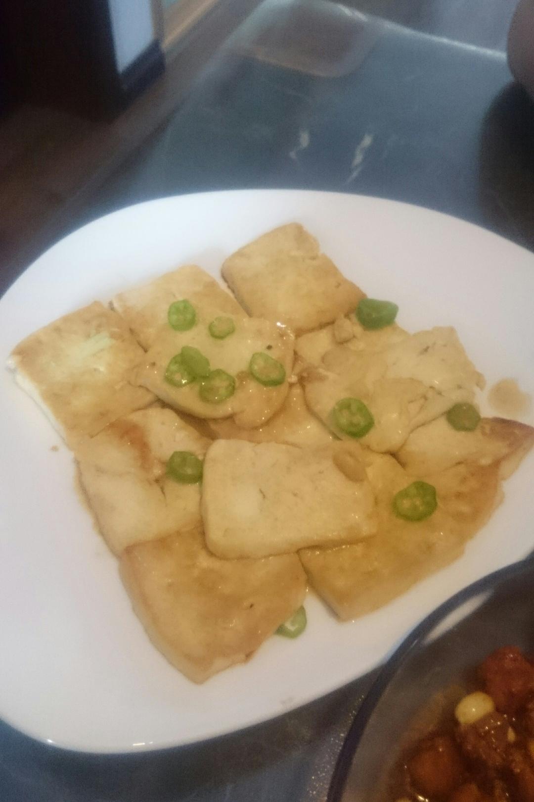 家常煎豆腐