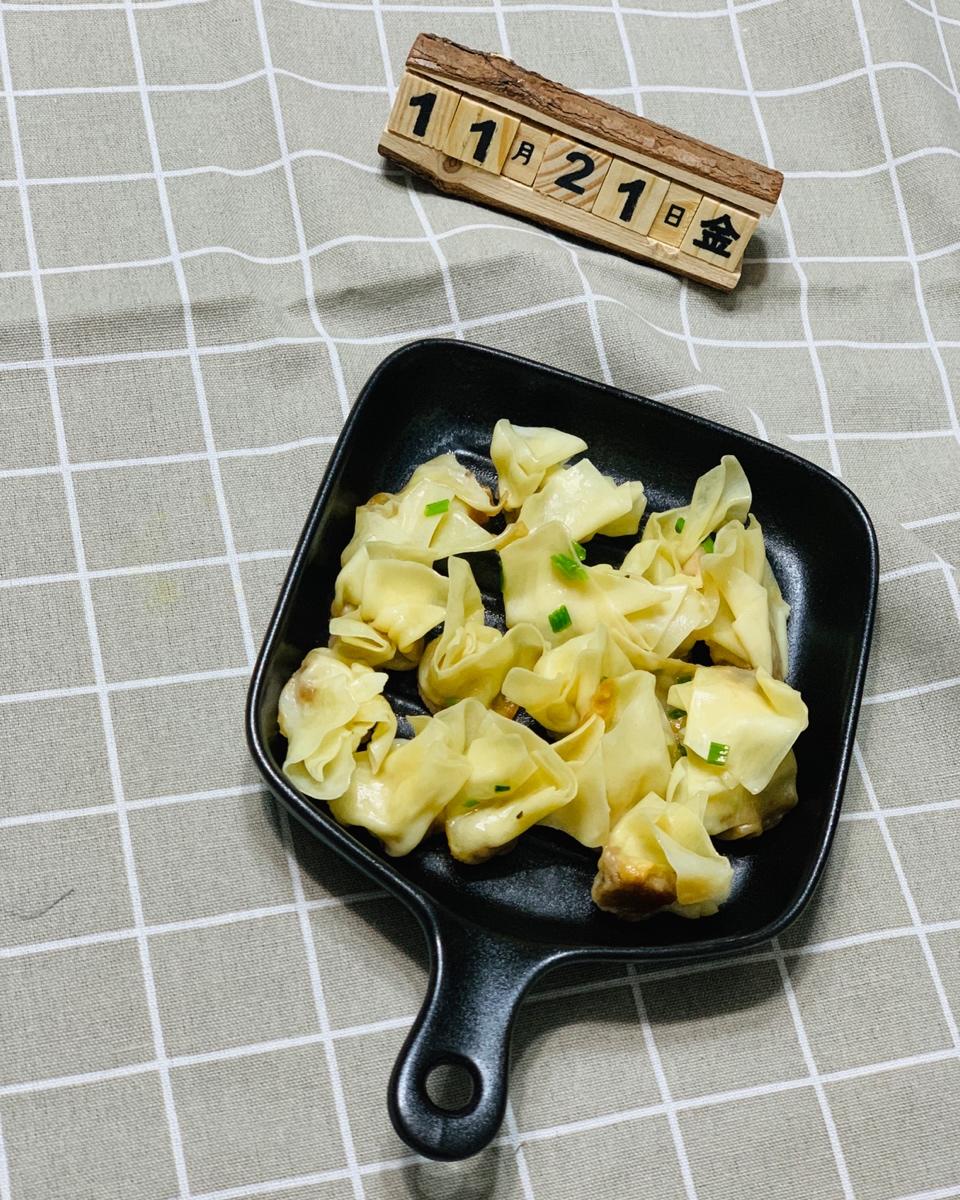 香煎小馄饨