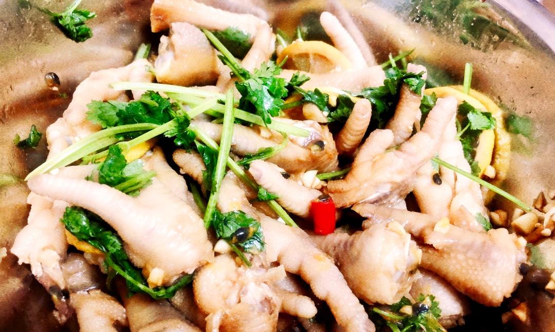 柠檬百香果鸡爪