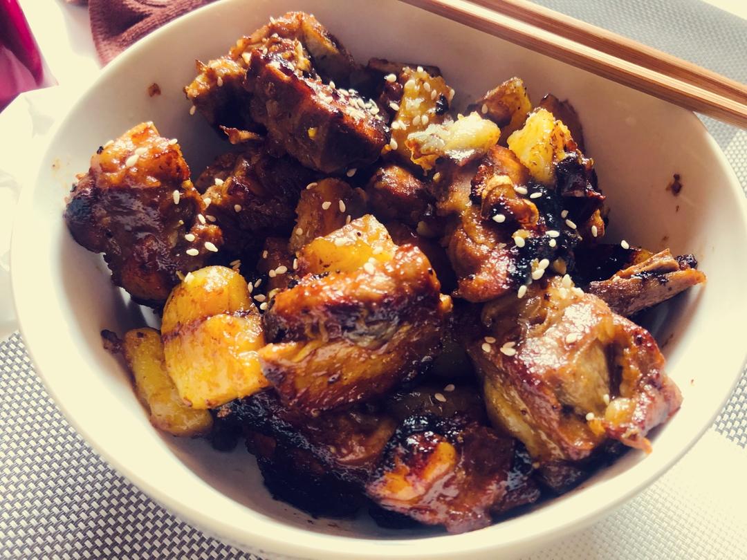 红烧排骨土豆