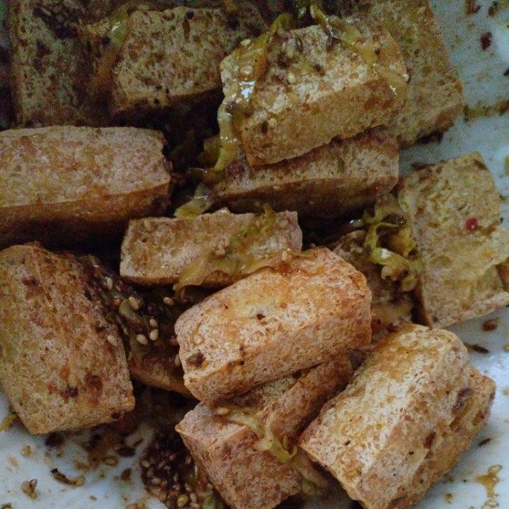 完美复刻小食街炸豆腐