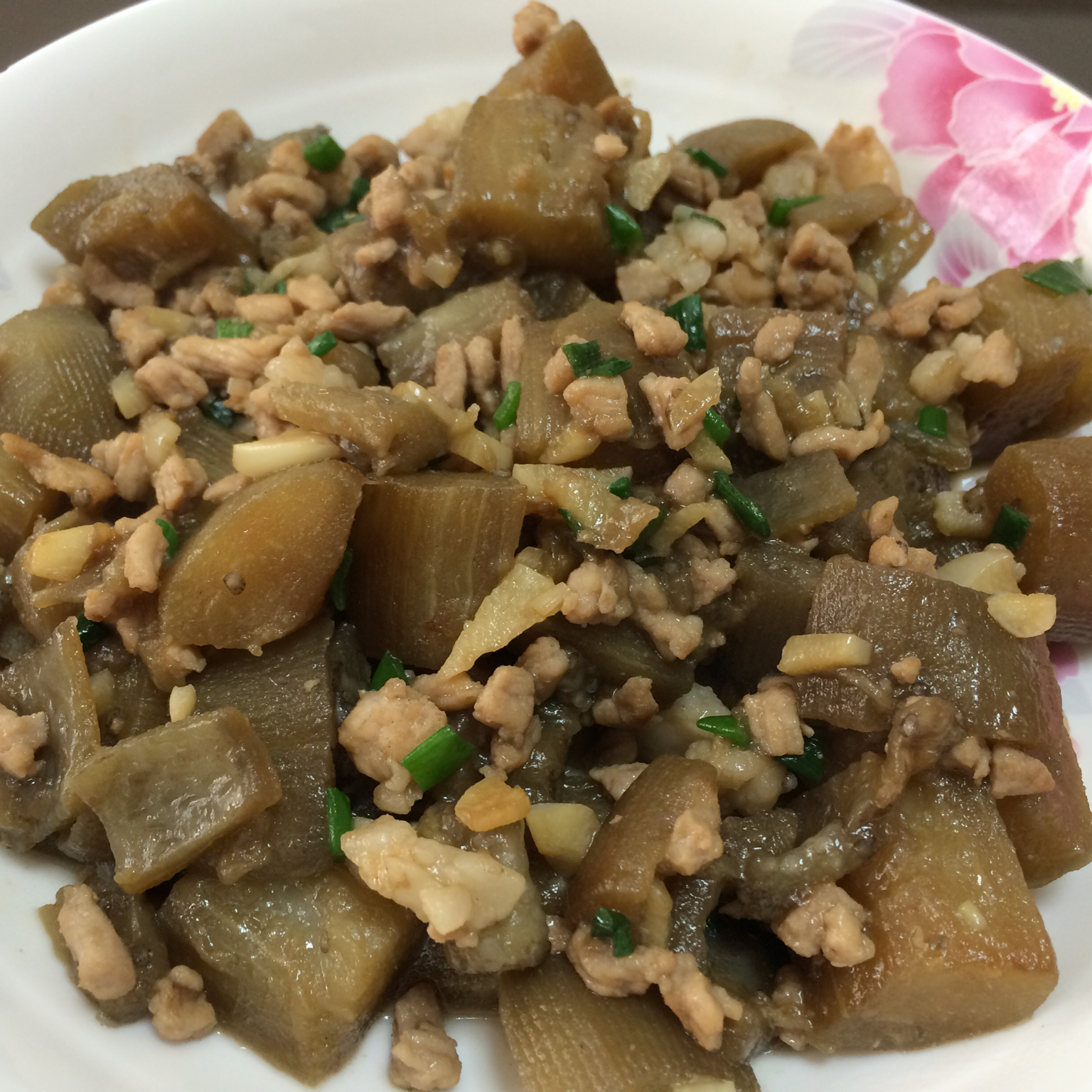 茄子！茄子！！红烧肉末茄子