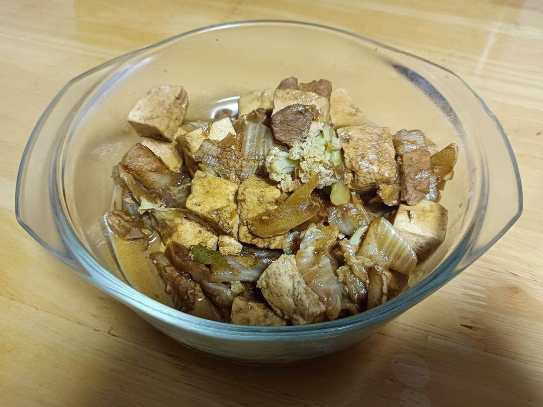 冬季最爱的家常菜！大白菜炖大豆腐或干豆腐