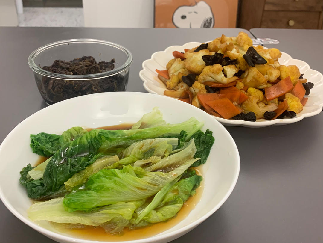 老公超级下饭的干锅花菜