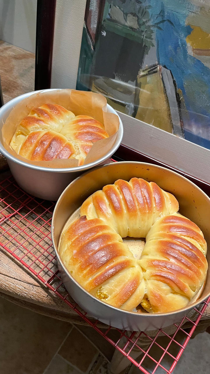 特浓椰皇手撕面包 ❘ 可爱の毛线球面包🧶系列