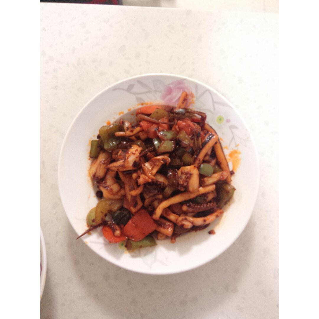老干妈辣炒鱿鱼须