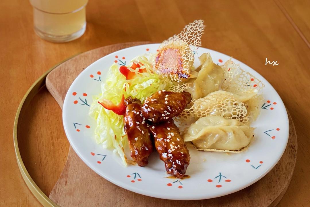 蕾丝煎饺的做法