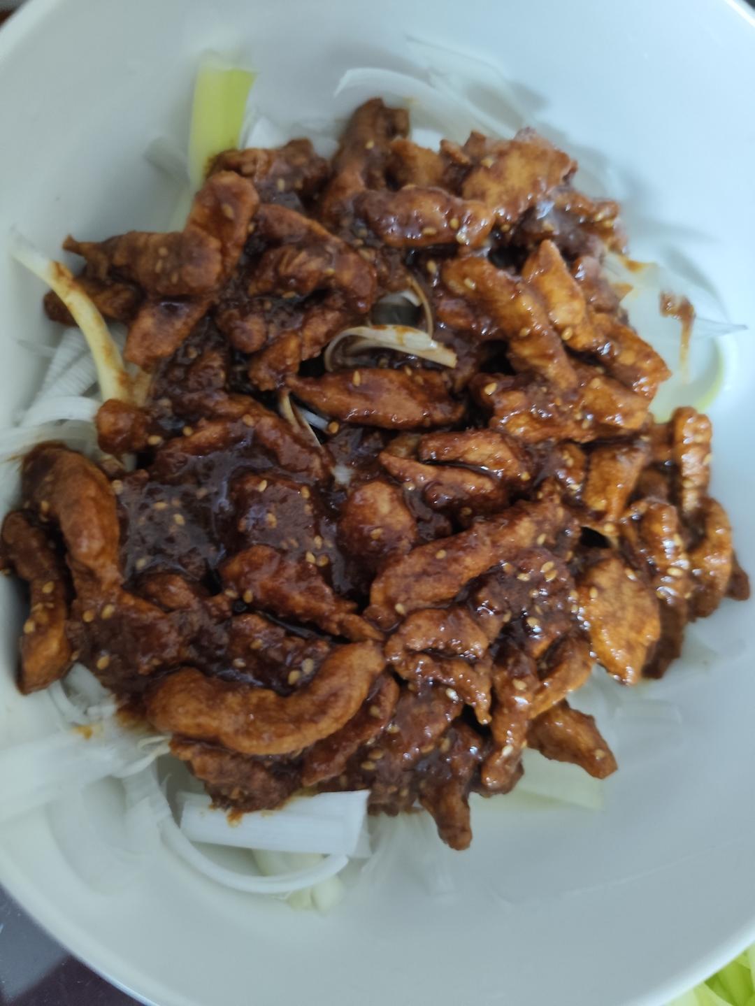 京酱肉丝