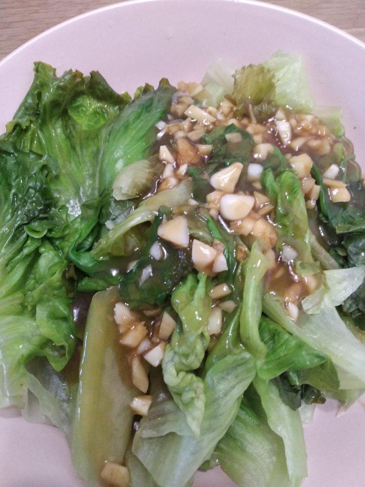 家常菜 蚝油生菜