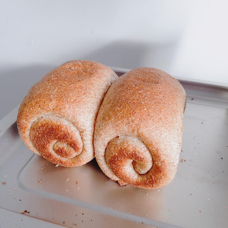 免揉全麦面包的做法