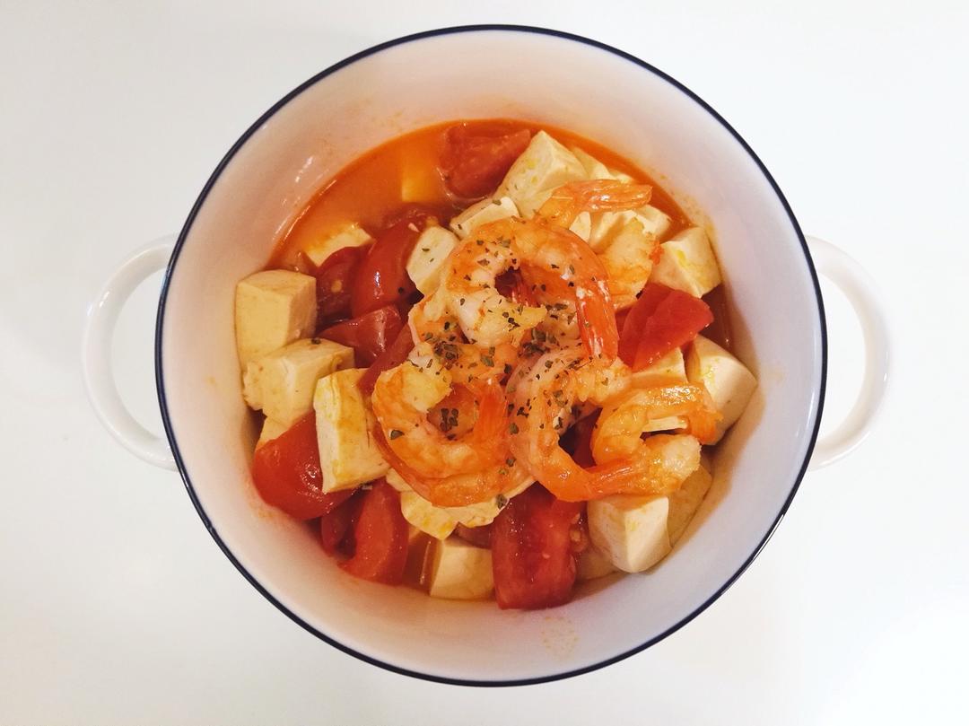 蕃茄豆腐煲
