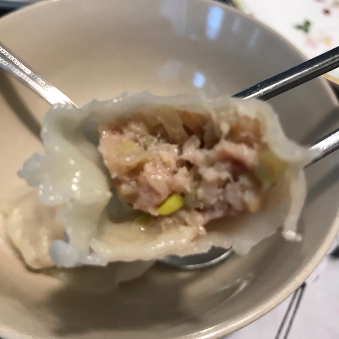 黄瓜海螺馅饺子